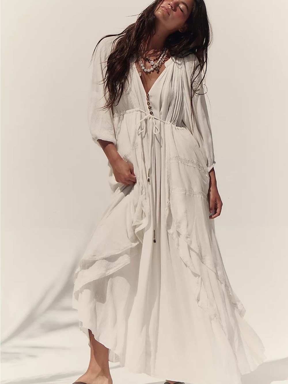 Free People Plenty of Love Maxi Dress – Size Small - Picture 4 of 4